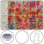 Fako Bijoux® - Kralen Set - Acryl - Sieraden Maken - Serie 3, Hobby en Vrije tijd, Verzenden, Nieuw