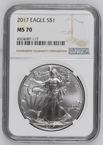 American Eagle 1 oz 2017 NGC MS70, Postzegels en Munten, Munten | Amerika, Verzenden, Midden-Amerika, Losse munt, Zilver