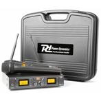 Retourdeal - Power Dynamics PD782 (UHF) Draadloos microfoons, Muziek en Instrumenten, Microfoons, Verzenden, Zo goed als nieuw