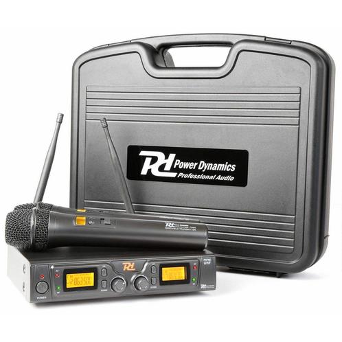 Retourdeal - Power Dynamics PD782 (UHF) Draadloos microfoons, Muziek en Instrumenten, Microfoons, Zo goed als nieuw, Verzenden