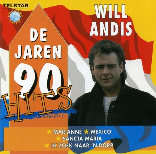 cd - Will Andis - De Jaren 90 Hits, Cd's en Dvd's, Cd's | Overige Cd's, Zo goed als nieuw, Verzenden