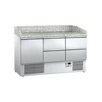 GGM Gastro | Pizza koelwerkbank ECO - 1400x700mm - met 1 |, Verzenden, Nieuw in verpakking