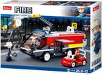 Sluban M38-B0808 Vliegveld Brandweerwagen (kinder bouwsets), Verzenden, Nieuw