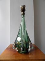 Val Saint Lambert - René Delvenne - Lamp - Kristal, Antiek en Kunst