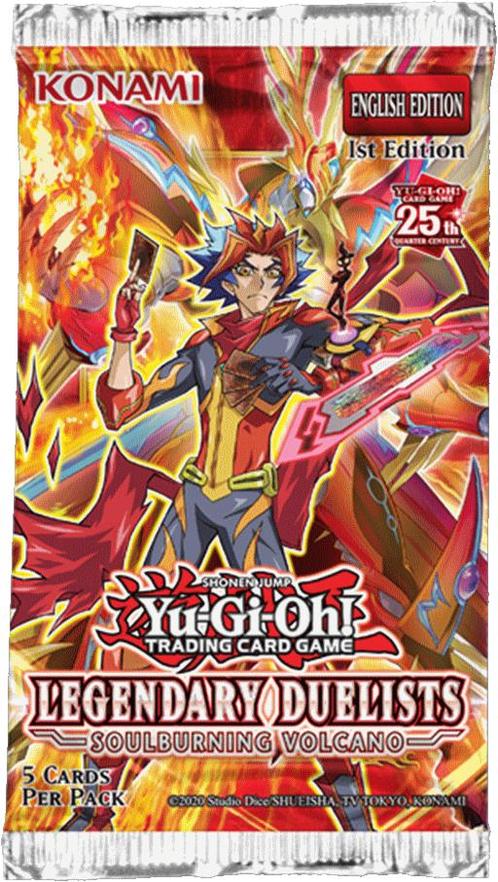 Yu-Gi-Oh! - Legendary Duelists: Soulburning Volcano, Hobby en Vrije tijd, Verzamelkaartspellen | Yu-gi-Oh!, Nieuw, Verzenden
