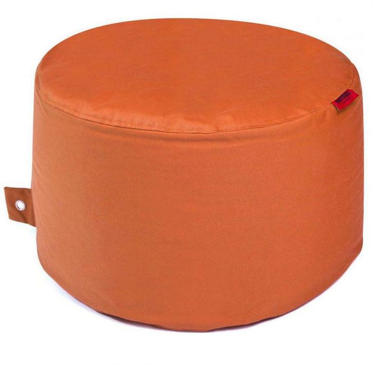 Poef Rock Plus Outdoor - Oranje, Huis en Inrichting, Banken | Voetenbanken en Poefen, Verzenden