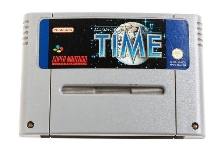 Illusion of Time [Super Nintendo], Spelcomputers en Games, Games | Nintendo Super NES, Zo goed als nieuw, Ophalen of Verzenden