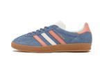 Adidas Gazelle Indoor Blue Blink Wonder Clay - maat 40, Nieuw, Sneakers of Gympen, Verzenden, Blauw