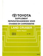 1995 TOYOTA LANDCRUISER STATION WAGON CHASSIS & CARROSSERIE, Auto diversen, Handleidingen en Instructieboekjes