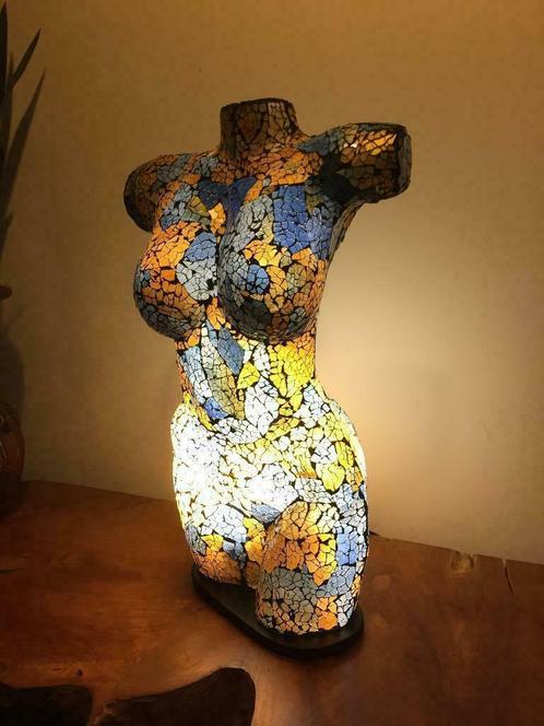 Torso vrouw glas mozaïek 30 en 50 cm. vanaf € 45,- NIEUW!!, Antiek en Kunst, Kunst | Beelden en Houtsnijwerken, Ophalen of Verzenden