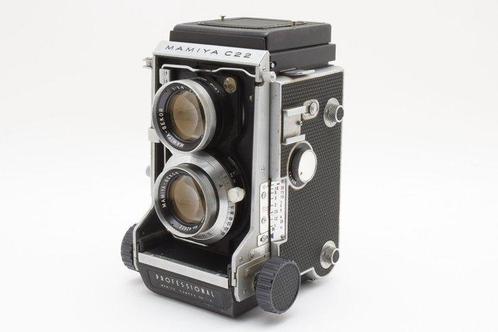Mamiya C22 Pro Sekor 2.8/80mm Twin lens reflex camera (TLR), Audio, Tv en Foto, Fotocamera's Analoog