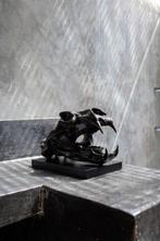 sculptuur, Heavy Scale 1:1 Polar Bear skull in finest bronze, Antiek en Kunst