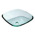 Wasbak Vierkant Transparant Glas Opbouw, Watersport en Boten, Ophalen of Verzenden, Nieuw, Zeilboot of Motorboot