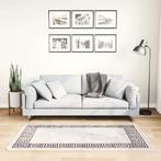 vidaXL Vloerkleed wasbaar anti-slip 80x150 cm lichtbeige, Verzenden, Nieuw, Beige