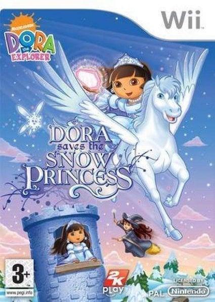 Dora Redt de Sneeuwprinses (Losse CD) (Wii Games), Spelcomputers en Games, Games | Nintendo Wii, Zo goed als nieuw, Ophalen of Verzenden