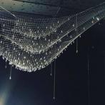 Ingo Maurer - Plafondlamp - Visserstranen - Nylon,, Antiek en Kunst, Antiek | Lampen
