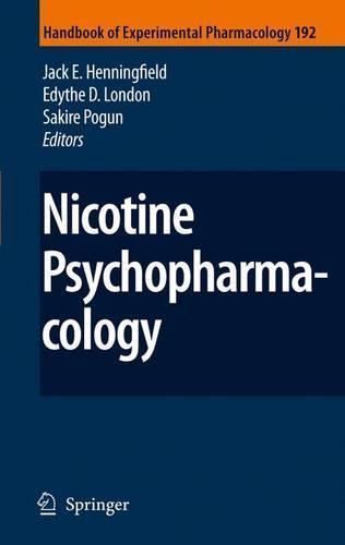 Nicotine Psychopharmacology, Boeken, Studieboeken en Cursussen, Verzenden