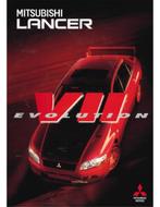 2001 MITSUBISHI LANCER EVOLUTION VII BROCHURE ENGELS, Boeken, Auto's | Folders en Tijdschriften, Nieuw, Author, Mitsubishi