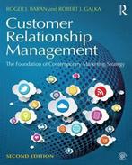 Customer Relationship Management 9781138919525, Verzenden, Gelezen, Roger J. Baran