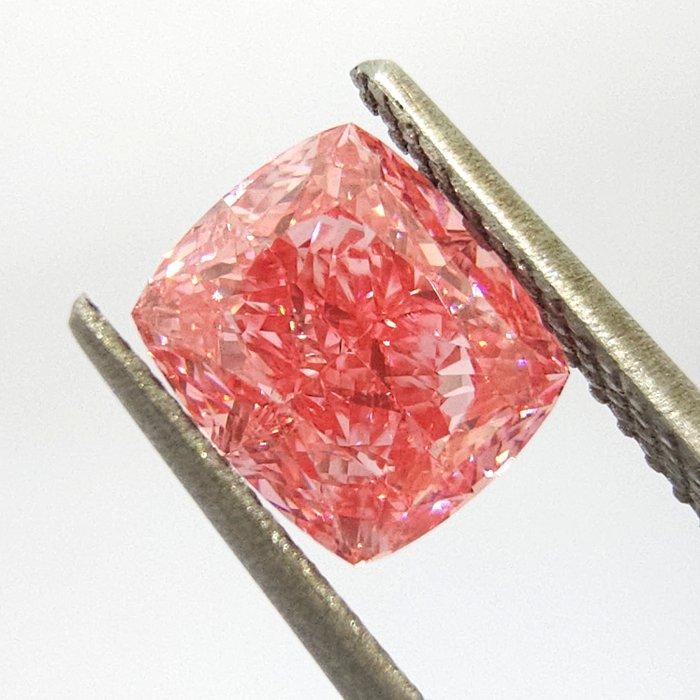 1 pcs Diamant (Kleurbehandeld) - 1.18 ct - Cushion - Fancy, Sieraden, Tassen en Uiterlijk, Edelstenen
