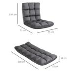 TRUUSK Vloerstoel 3-in-1 Opvouwbare Vloerzetel Rugleuning 13, Huis en Inrichting, Woonaccessoires | Kussens, Verzenden, Nieuw