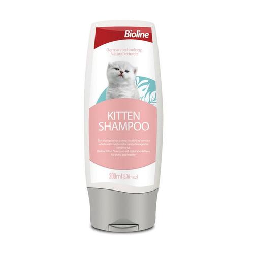 Shampoo voor kittens  - 200 ml (Pet Shampoo & Conditioner), Dieren en Toebehoren, Honden-accessoires, Nieuw, Ophalen of Verzenden