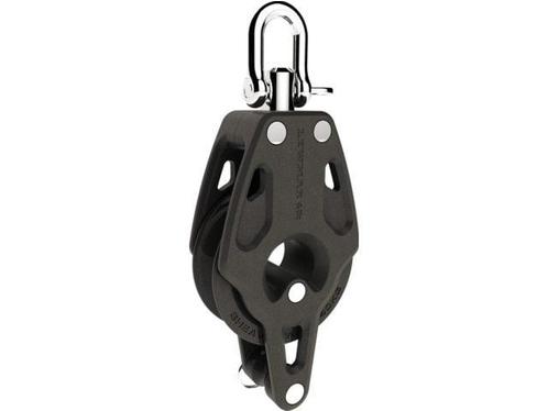 Lewmar Synchro Control 40 enkelschijfsblok met hondsvot, Watersport en Boten, Accessoires en Onderhoud, Ophalen of Verzenden