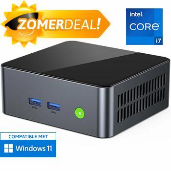 NUC Mini PC -  Core i7 1195G7 - 32GB - 1000GB SSD Mini PC, Computers en Software, Desktop Pc's