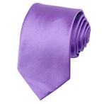 Fako Fashion® - Brede Stropdas - Gestreept - Ribstructuur -, Verzenden, Nieuw
