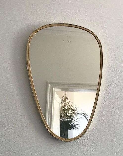 Wandspiegel- Deknudt - vintage uit de jaren 60, Antiek en Kunst, Kunst | Designobjecten