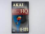 AKAI VHS Videoband E120 HQ High Quality - Nieuw, Verzenden, Nieuw in verpakking