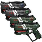 Light Battle Connect Lasergame set - 4 metallic Laserguns, Kinderen en Baby's, Speelgoed | Buiten | Actiespeelgoed, Ophalen of Verzenden