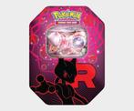 Team Rocket Ex Tin, Hobby en Vrije tijd, Verzamelkaartspellen | Pokémon, Verzenden, Nieuw, Booster, Foil