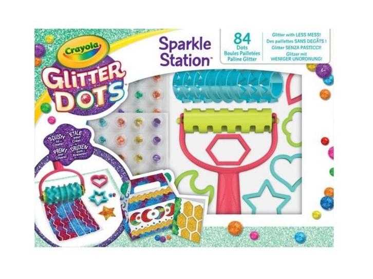 Crayola Glitter Dots Sparkle Station, Hobby en Vrije tijd, Knutselen, Ophalen of Verzenden