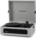 Crosley Voyager CR8017B-GY - Grijs - Bluetooth in/uit, Audio, Tv en Foto, Platenspelers, Verzenden, Nieuw