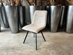 Veiling - Stoel Nora (set van 4) Stof - Boucle - Creme - Nat, Huis en Inrichting, Stoelen, Nieuw