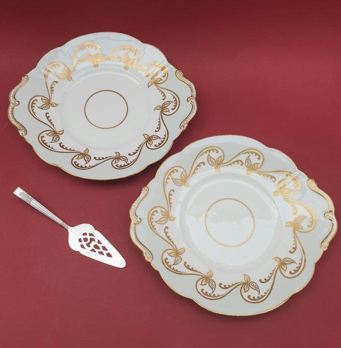 Samual Alcock & Co - Serveerschaal (3) - 7322 -, Antiek en Kunst, Antiek | Meubels | Tafels