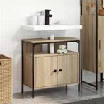 vidaXL Lavabokast Sonoma Eiken 60x30x60 cm Meubelplaat, Verzenden, Nieuw