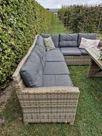 Super mooie diningeset met hoge tafel, Loungeset, Wicker, Bank, 8 zitplaatsen