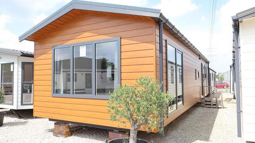 Diamant Chalet 12.00 x 4.20 2slk badk C.V. spec aanb €72950,, Caravans en Kamperen, Stacaravans, tot en met 6