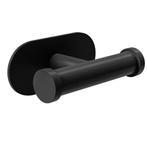 Dubbele haak zelfklevend 100x65x45 mm rvs zwart, Huis en Inrichting, Verzenden, Nieuw