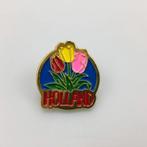 Pin 3 tulpen Holland goud, Verzamelen, Speldjes, Pins en Buttons, Nieuw, Verzenden