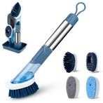 My Green Deal - 4 in 1 Afwasborstel met Houder, Huis en Inrichting, Schoonmaakartikelen, Verzenden