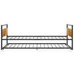 VidaXL Bedframe, zwart, 90 x 200 cm, Ophalen, Nieuw