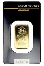 10 gram - Goud .999 - Argor-Heraeus, Switzerland - Verzegeld, Postzegels en Munten