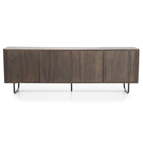 TV-Meubel James - 180cm - Bruin - 95953 - tv-meubels, Huis en Inrichting, Kasten | Buffetkasten, Nieuw, Overige materialen