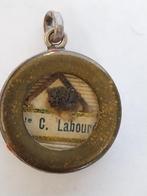 Reliekhouder - Glas, Messing, Papier, Textiel - 1850-1900 -