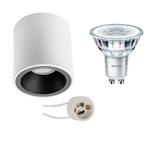 Voordeelset: Opbouwspot Set - Pragmi Cliron Pro - GU10, Metaal of Aluminium, Nieuw, Ophalen of Verzenden, Led