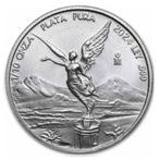 Mexico. 50 x 2024 1/10 Onza Mexican Silver Libertad Coin BU, Postzegels en Munten, Edelmetalen en Baren