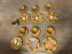 Salins Les Bains - Koffie- en theeservies (19) - Majolica -, Antiek en Kunst